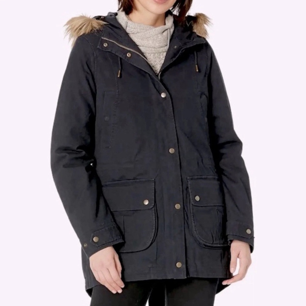 Women’s L.L. Bean East End Insulated Black Parka Jacket: Size 3X Plus